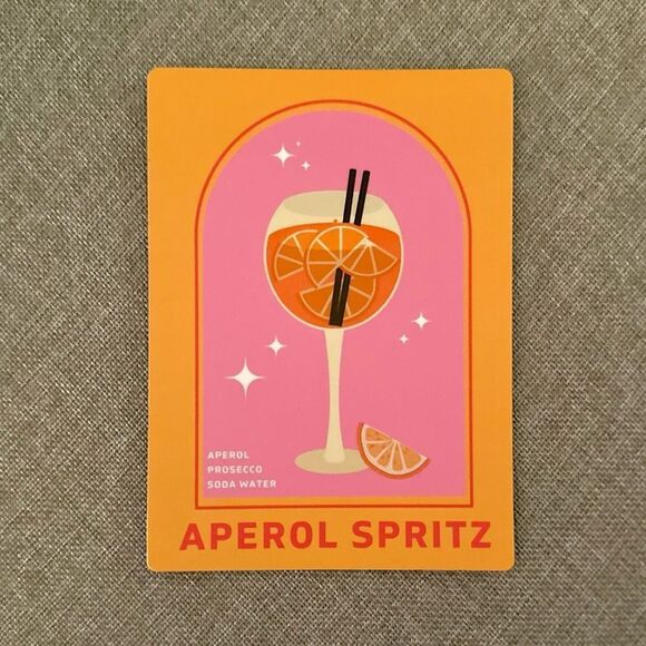 Aperol Spritz Poster Magnet - Picture 1 of 4